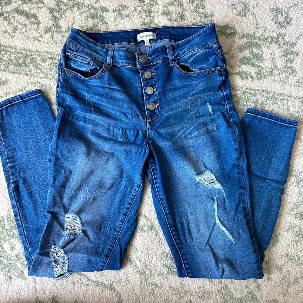 Super stretch skinny jeans
